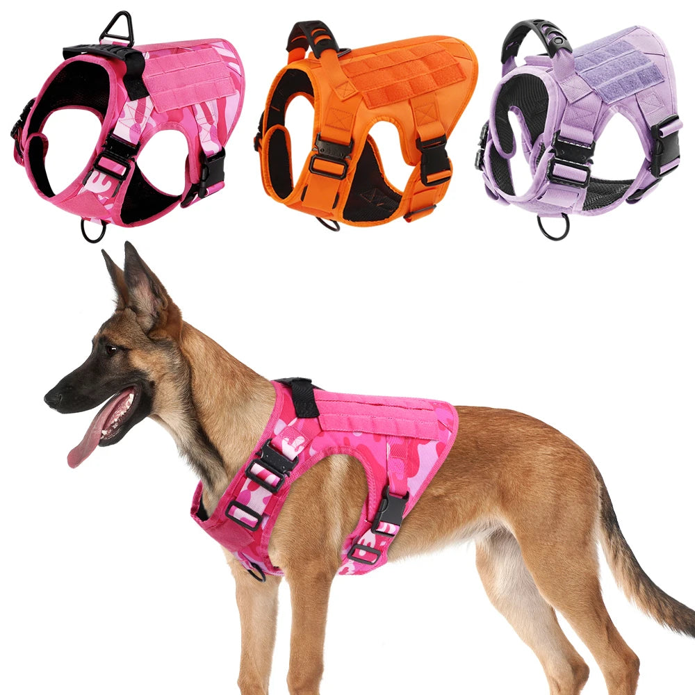 PETRAVEL CN Military Camouflage Dog Harness